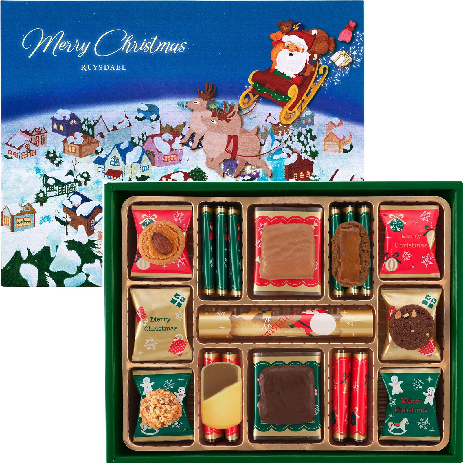 Amazon.co.jp: RUYSDAEL (ロイスダール) クッキー8種計40枚 クリスマス